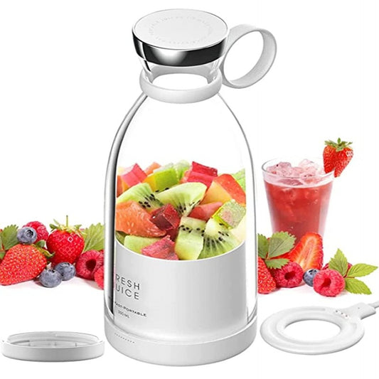 Portable and Rechargeable Blender Juicer Flask