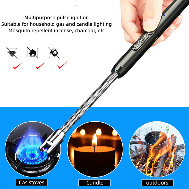 Rechargeable Electric Arc Lighter | Kitchen & Candle Lighter | Windproof