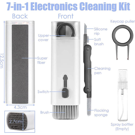 7-in-1 Multipurpose Cleaning Brush Kit